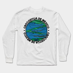 Crocodylia of Mexico Long Sleeve T-Shirt